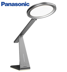 PLUS会员！Panasonic 松下 HHLT0650 导光板全域发光台灯 致魅银