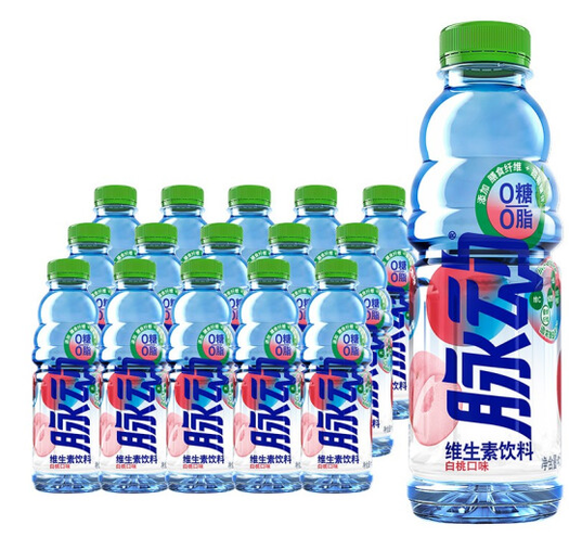 mizone脉动白桃口味450ml15瓶