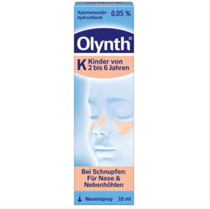 OLYNTH 幼儿0.05%盐水鼻塞喷雾 鼻腔清洁湿润2-6岁 10ml
