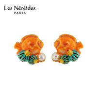 Les Nereides 海洋幻境系列 金色小鱼耳环 181140