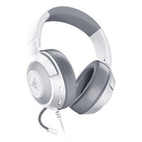 RAZER 雷蛇 北海巨妖标准版X 水银款 耳罩式头戴式有线耳机 银色 3.5mm