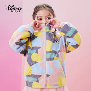 PLUS会员：Disney 迪士尼 儿童摇粒绒保暖外套