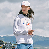 FILA 斐乐 F11W038210GWT 女子运动卫衣