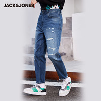 杰克琼斯 220432060 百搭修身牛仔裤