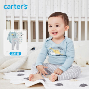 Carter's 孩特 宝宝连体衣长裤套装 3件套