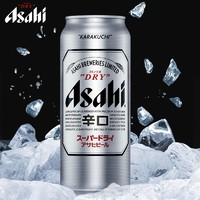 Asahi 朝日啤酒 超爽生啤酒  500ml*15听