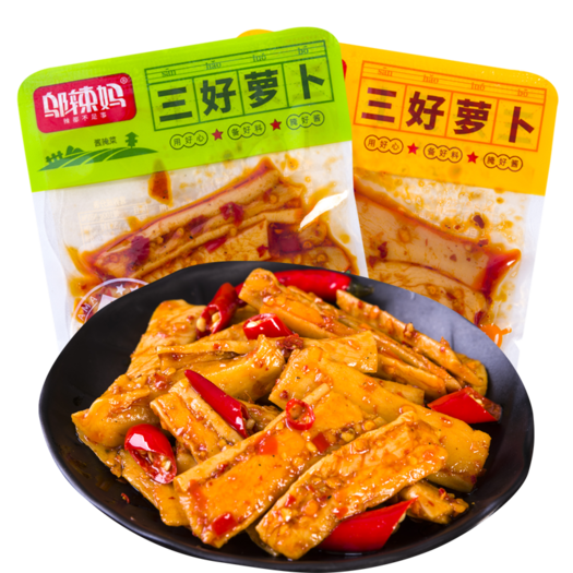 邬辣妈三好萝卜山椒萝卜脆20包