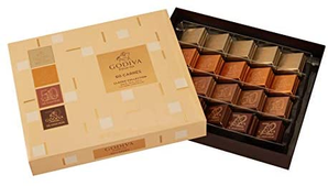 Godiva歌帝梵 经典系列巧克力礼盒 60片装/315g  凑单到手价￥181.5