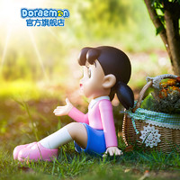 Doraemon 哆啦A梦 朋友系列 静香＆大雄坐姿 手办