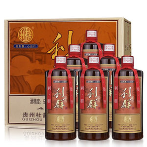 杜酱 利群酱酒 53度酱香型白酒  500ml*6瓶