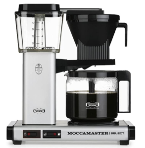 咖啡业精品认证，Moccamaster 杯测级滤泡式咖啡机 到手1230元