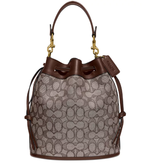 coach蔻驰fieldsignature老花水桶包