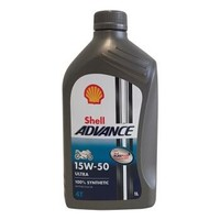 Shell 壳牌 Advance Ultra 爱德王子 15W-50 四冲程摩托车机油 1L