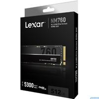 Lexar 雷克沙 NM760系列 M.2 NVMe PCIe4.0 固态硬盘 512TB