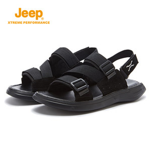 吉普 Jeep 2022年新款 男轻便沙滩凉鞋 软底防滑