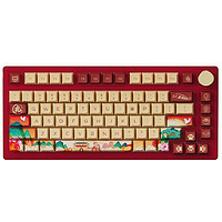 Akko 艾酷 PC75B Plus 虎年 三模无线键盘 TTC聚光镜烈焰红轴 81键