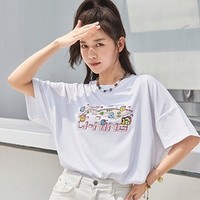 LI-NING 李宁 运动时尚系列 女子T恤 AHSR832