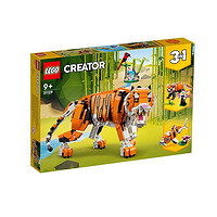 LEGO 乐高 Creator3合1创意百变系列 31129 威武的老虎