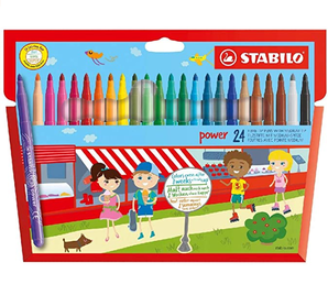 STABILO思笔乐 Power 水彩笔24色 凑单到手约￥73.42