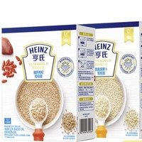 Heinz 亨氏 婴儿猪肝枸杞+鳕鱼胡萝卜粒粒面 320g