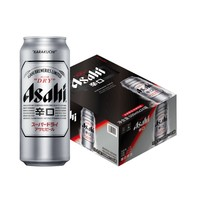 Asahi 朝日啤酒 朝日超爽 辛口啤酒 500ml*12听