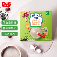 亲子会员：Heinz 亨氏 五大膳食系列 婴儿米粉 2段 黑米红枣味 225g