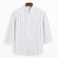 Hodo 红豆 男士条纹衬衫1C630-W2