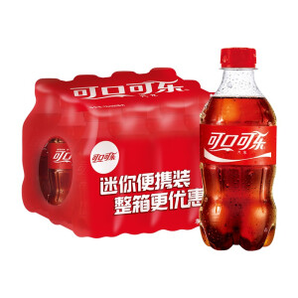 Coca-Cola 可口可乐 碳酸饮料 300ml*6瓶装