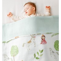 EMXEE 嫚熙 婴儿纱布盖毯 120*150cm