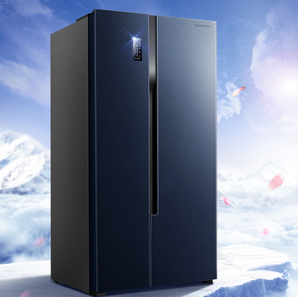20点！Ronshen 容声 晶钻系列 BCD-620WD17HP 风冷对开门冰箱 620L