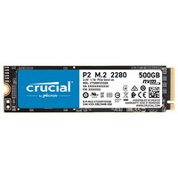 Crucial 英睿达 P2 NVMe M.2 固态硬盘 500GB（PCI-E3.0）