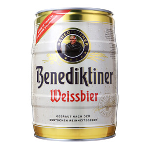有券的上：Benediktiner 百帝王 小麦白啤酒 5L