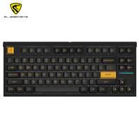 FL·ESPORTS 腹灵 FL750 83键 RGB 无线三模热插拔机械键盘 黑透 BOX二代V2白轴