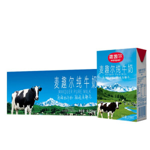 618预售！maiquer 麦趣尔 新疆麦趣尔纯牛奶 250ml*24盒