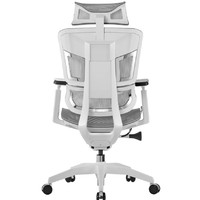 Ergoup 有谱 启航人体工学椅电脑椅 标准版-白框灰网