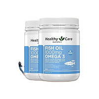 Healthy Care 澳世康 深海鱼油软胶囊高含量 1000mg*400粒 2瓶装