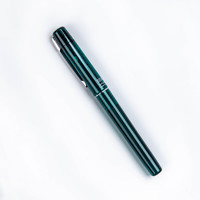 PLATINUM 白金 PPF800 透明示范钢笔 F尖 翡翠绿