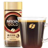 Nestlé 雀巢 金牌 意式风味 速溶黑咖啡粉 100g