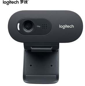 logitech 罗技 C270 高清摄像头 720P 黑色