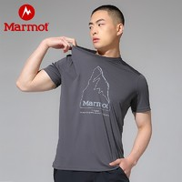 Marmot 土拨鼠 男士速干T恤 E23019