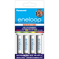 eneloop 爱乐普 7号充电电池4节 含55快速充电器套装