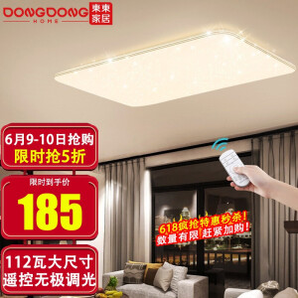 DongDong 東東 D0796-X 满天星系列 LED客厅吸顶灯 112瓦 遥控无极调光