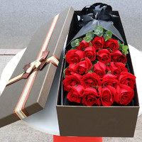 莱一刻 19朵红玫瑰礼盒