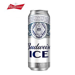 Budweiser/百威 冰啤啤酒 500ml*18听 整箱装