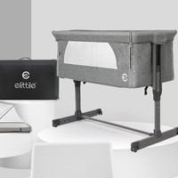 elittle 逸乐途 便携式可折叠婴儿床 第四代铁管单层烤漆版