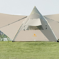 CAMEL 骆驼 天使之城 便携式折叠印第安自动帐篷 1142253007