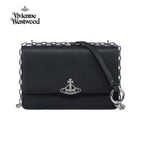 Vivienne Westwood 女士链条斜挎包 41020010-42093-LAN401 黑色