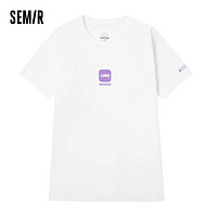 Semir 森马 男士个性印花T恤 12-030001016