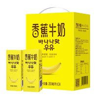 新希望 香蕉牛奶 200ml*24盒
