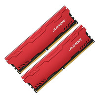 JUHOR 玖合 星辰 3600影刃红甲  16G(8Gx2)套装 DDR4台式机内存条